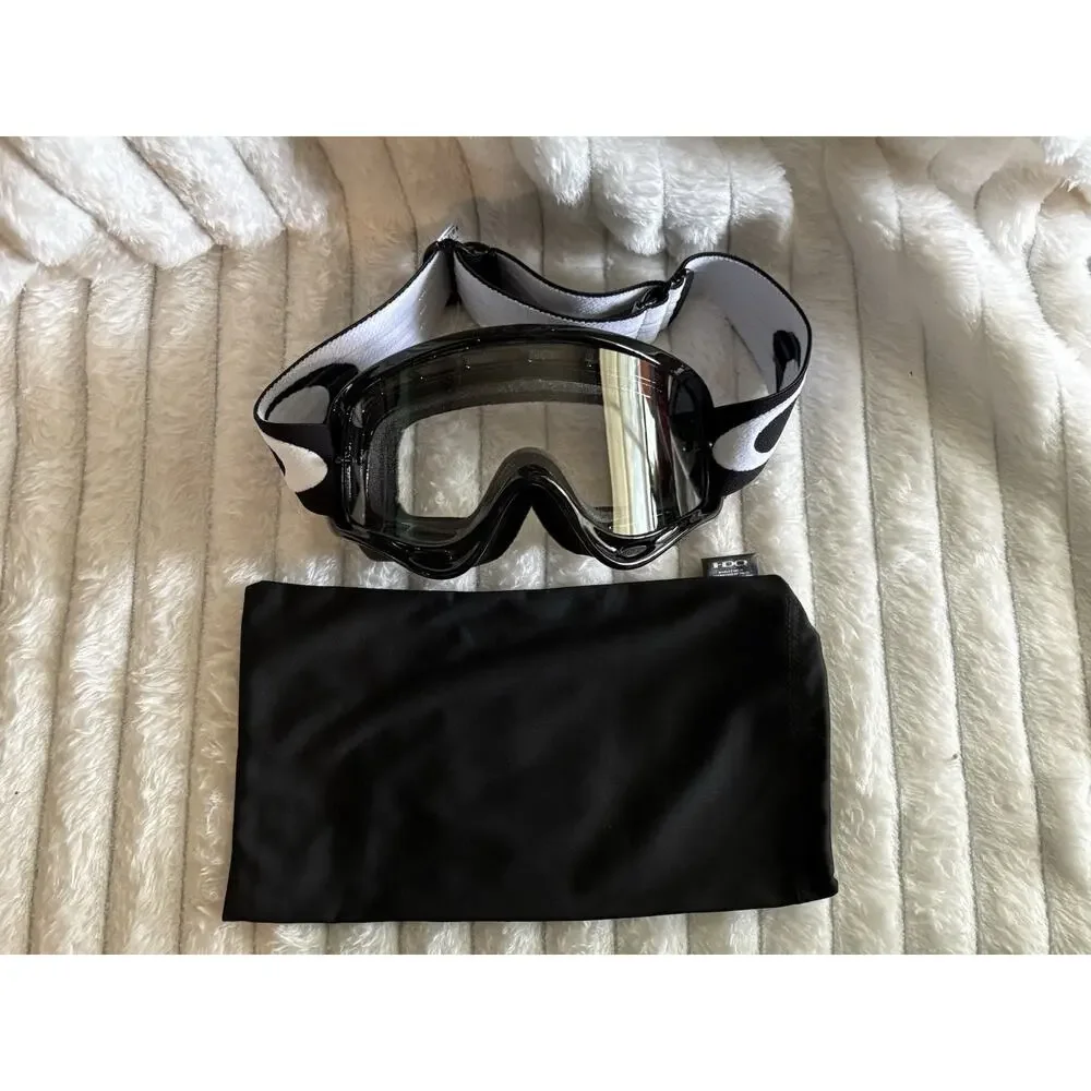 Oakley O Frame MX Goggles (Jet Black) New in Box ATV Motocross